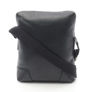 Dior Homme Leather Shoulder Bag for Men, Black